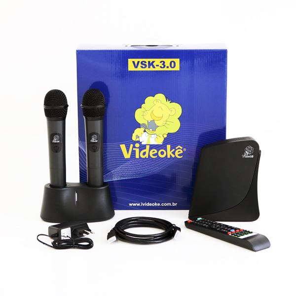 Aparelho de Videokê VSK 3.0 C/ 11.999 músicas  | Videoke